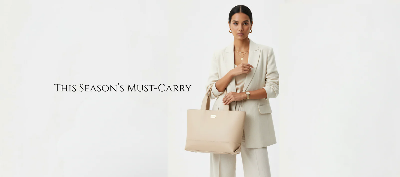 Model with Bag